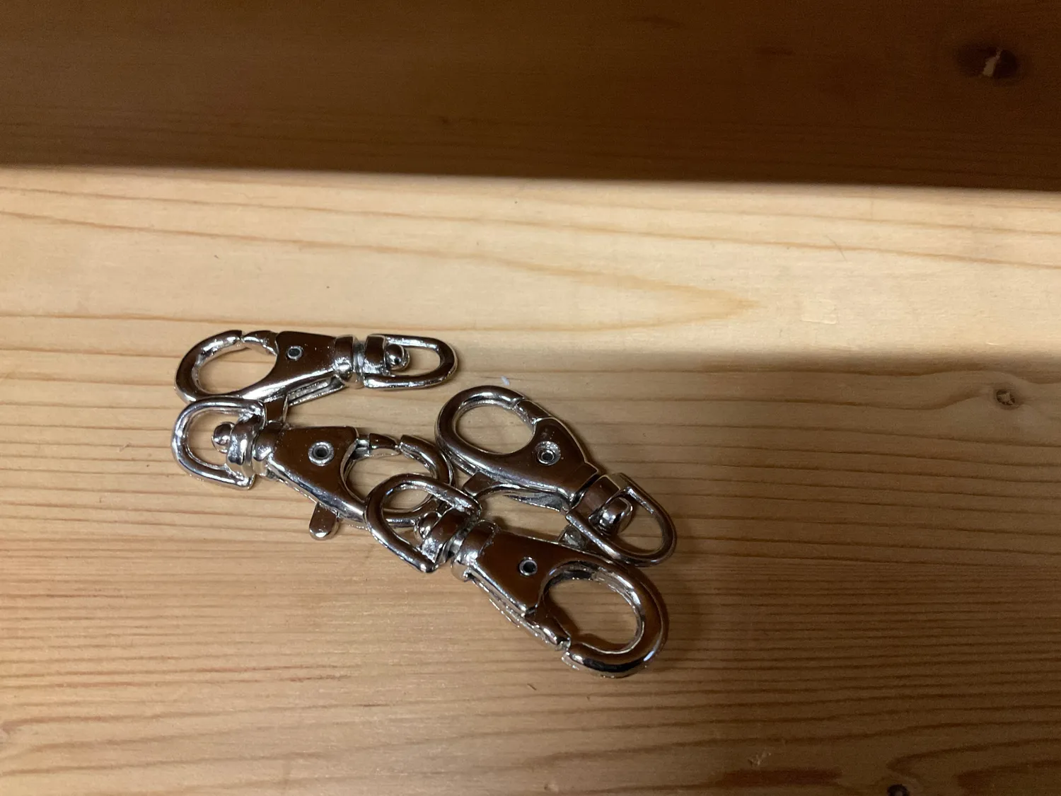Leather House Musketon Hook 10mm musketonhaak zilver per stuk