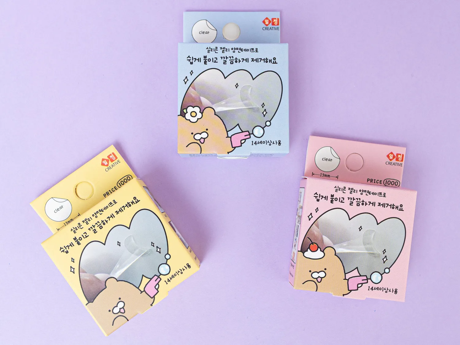 La Petite Epicerie Jelly Tape transparant 13 mm repositioneerbaar