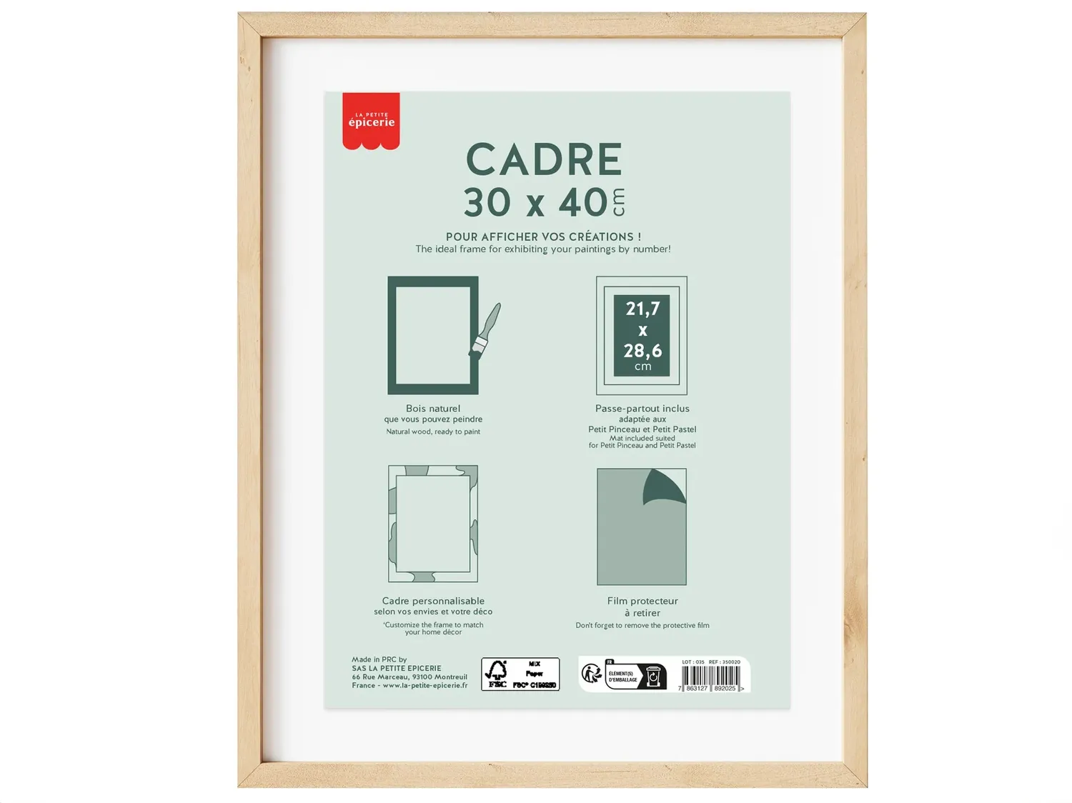 La Petite Epicerie Petit Pinceau pack Capitales 5 stuks steden