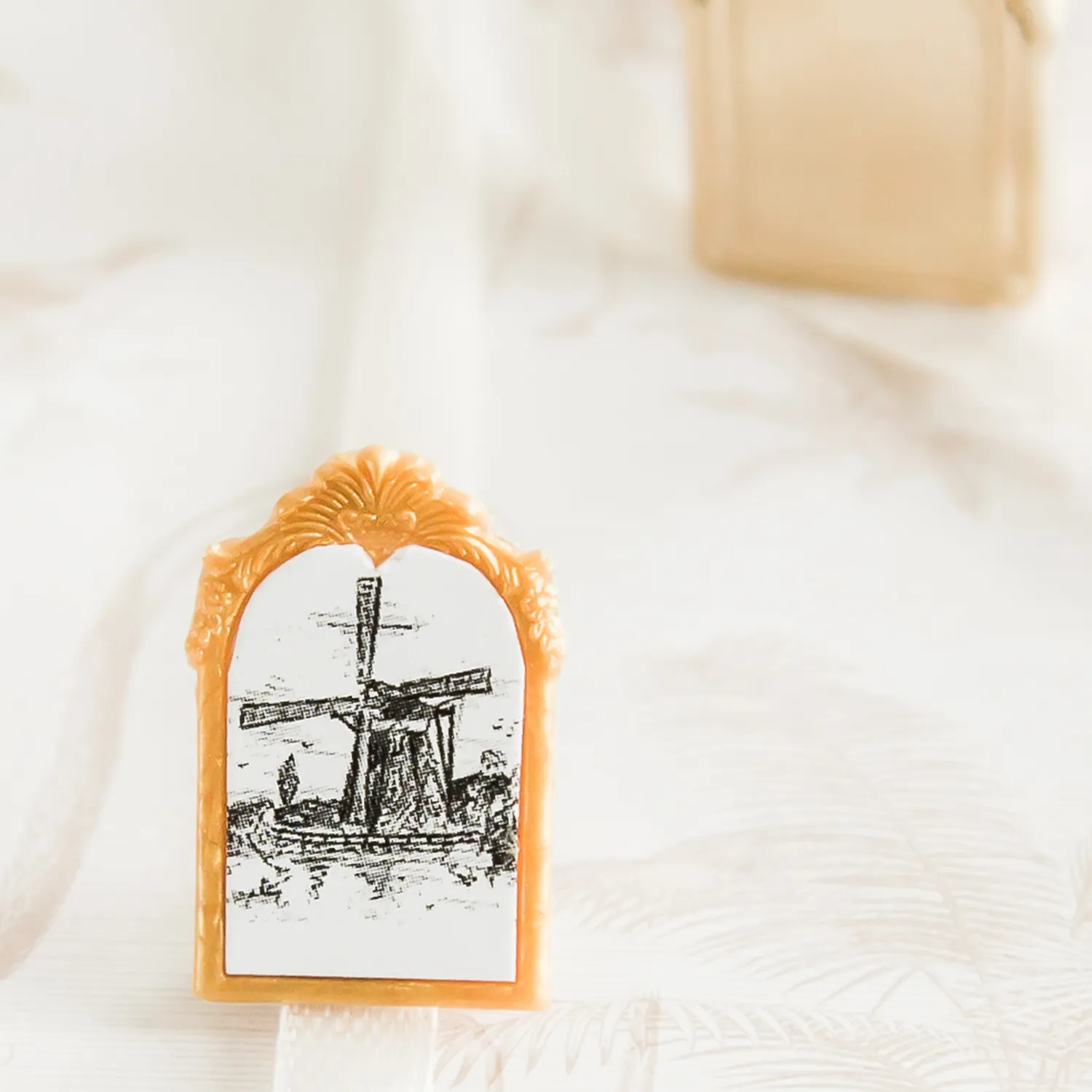Jessy at Sea Frame Painting wax stempel 25 mm lijst