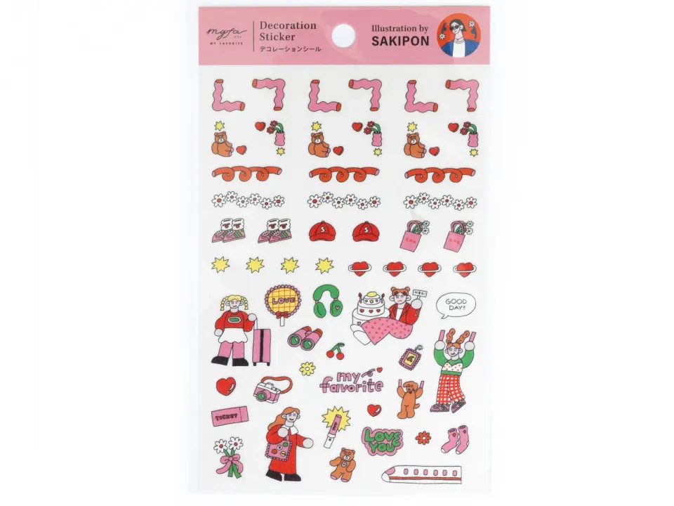 La Petite Epicerie myfa stickers Sakipon stickervel fun