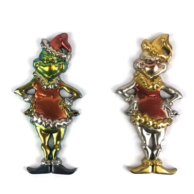 Bijounique X18 Grinch siliconen gietmal 15,3 cm